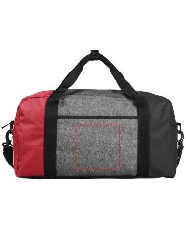 Bolsa de fin de semana con tres colores contrastados Three way