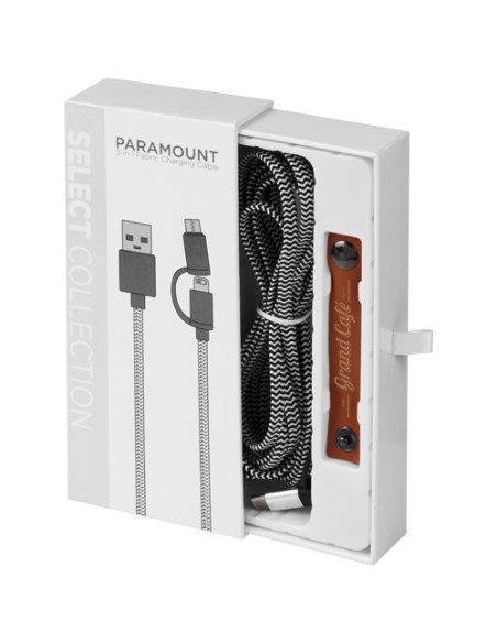 Cable de carga de tela 3 en 1 Paramount