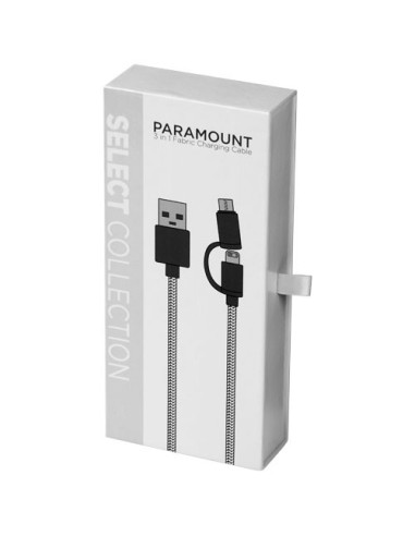Cable de carga de tela 3 en 1 Paramount