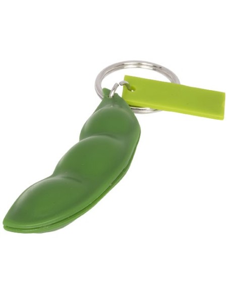 Llavero antiestres con forma de vaina de guisantes Sweatpea