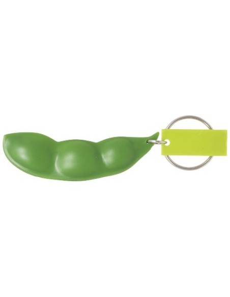 Llavero antiestres con forma de vaina de guisantes Sweatpea