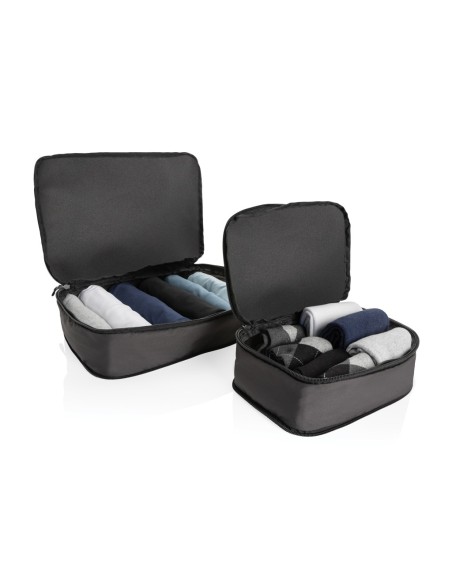 Set 2 cubos de viaje compresión Swiss Peak Ridge AWARE™ RPET