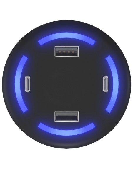 SCX.design H11 smart home charger with light-up logo