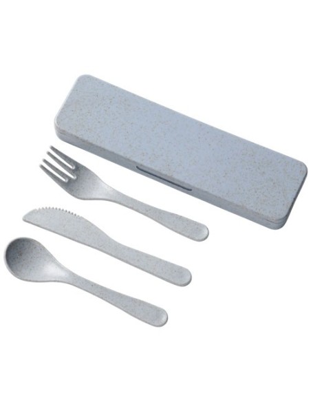 Juego de cubiertos de fibra de bambu Bamberg