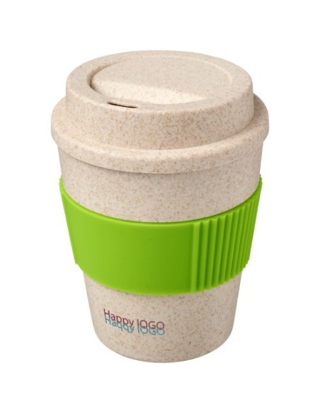Vaso de paja de trigo de 350 ml Oka