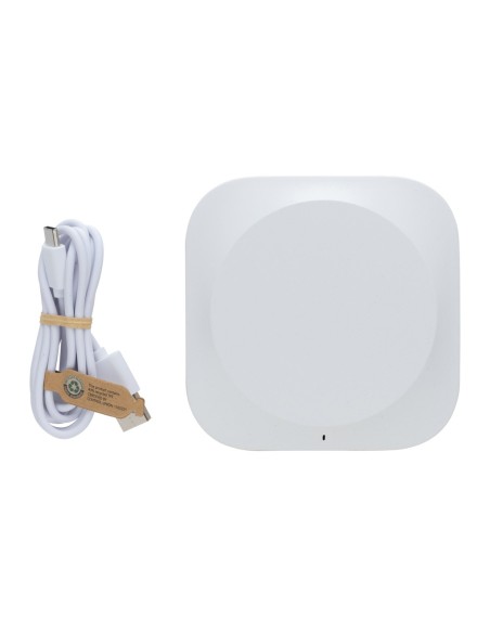 Cargador inalámbrico Oregon plástico RCS  y corcho 10W