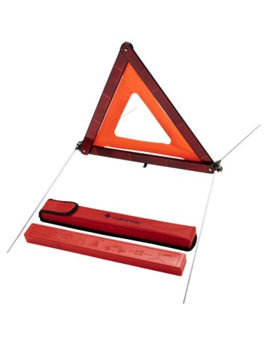 Triangulo de seguridad con bolsa de almacenamiento Carl