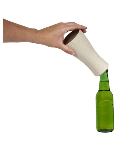 Vaso de cerveza de paja de trigo de 400 ml Tagus