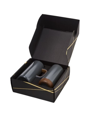 Set de regalo con taza y vaso de cobre al vacio Valhalla