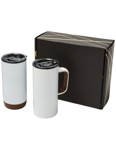 Set de regalo con taza y vaso de cobre al vacio Valhalla