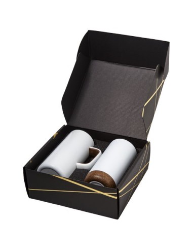 Set de regalo con taza y vaso de cobre al vacio Valhalla