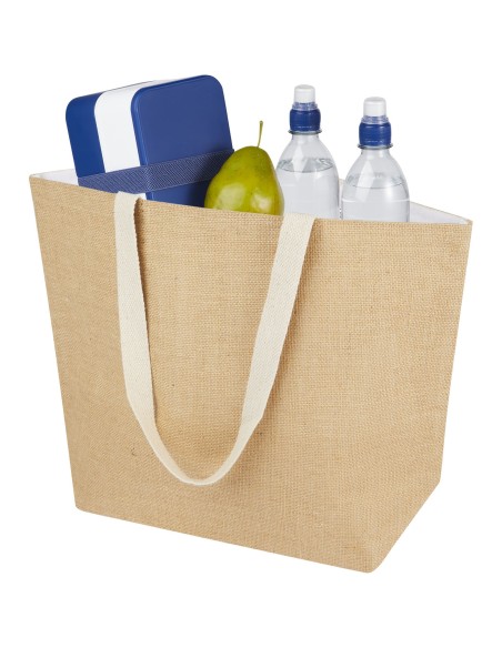 Bolsa Tote isotérmica de yute de 300 g/m² de 12 L "Juta"