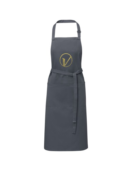 Andrea apron with adjustable neck strap