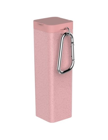 Set de cubiertos de paja de trigo con soporte para telefono Galen