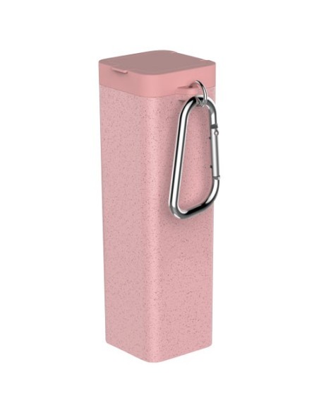 Set de cubiertos de paja de trigo con soporte para telefono Galen