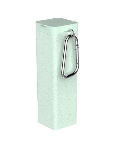 Set de cubiertos de paja de trigo con soporte para telefono Galen
