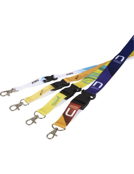 Lanyard  con hebilla a todo color a 1 cara