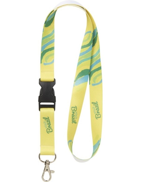 Lanyard  con hebilla a todo color a 1 cara