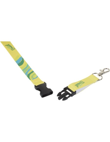 Lanyard  con hebilla a todo color a 1 cara
