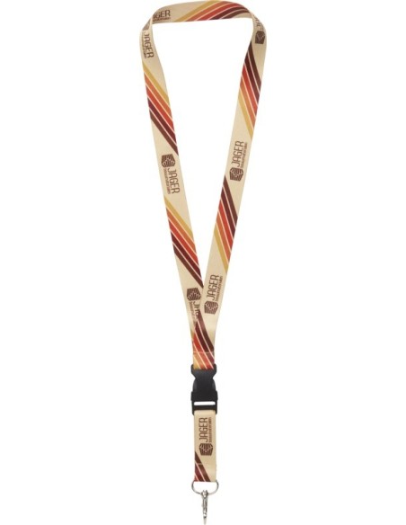 Lanyard  con hebilla a todo color a 2 caras