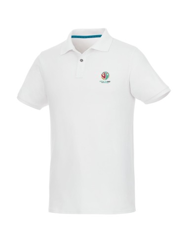Polo de manga corta de material reciclado...