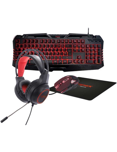 Kit de gaming "Prixton Fenix"