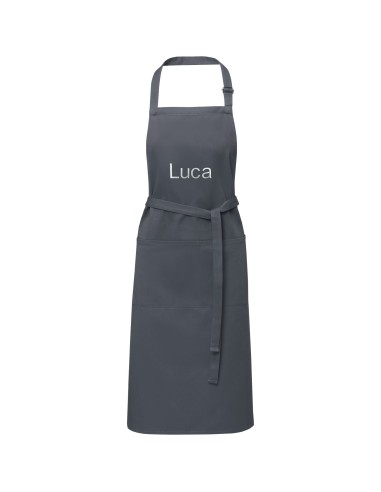 Andrea apron with adjustable neck strap