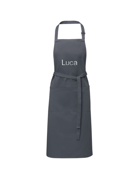 Andrea apron with adjustable neck strap