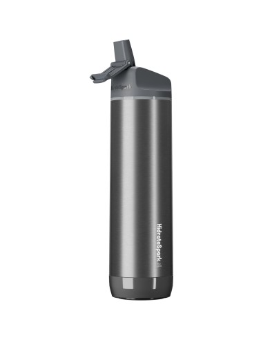 Bidón inteligente de acero inoxidable con aislamiento al vacío de 600 ml  "HidrateSpark® PRO"