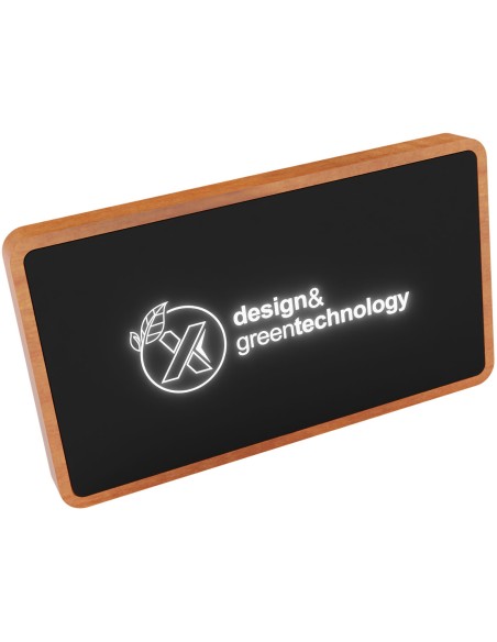 Batería externa inalámbrica luminosa de 5000 mAh "SCX.design P36"