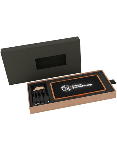 Batería externa inalámbrica luminosa de 5000...