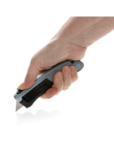 Cuchillo de seguridad retractil de plástico...