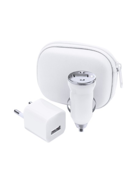 Set Cargadores USB