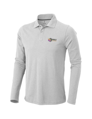 Polo de manga larga de hombre Oakville