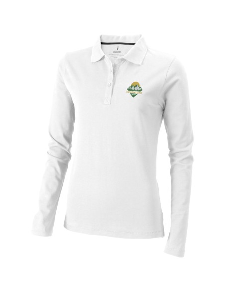 Polo de manga larga de mujer Oakville