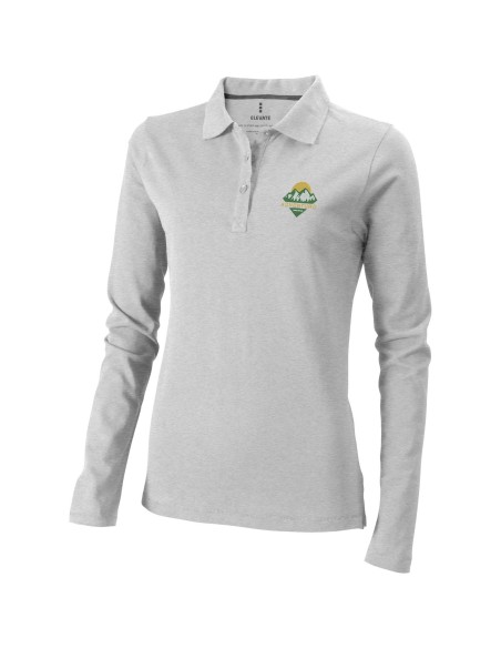 Polo de manga larga de mujer Oakville