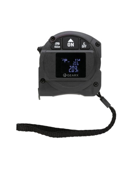 Flexómetro Gear X de 5M con láser de 30M