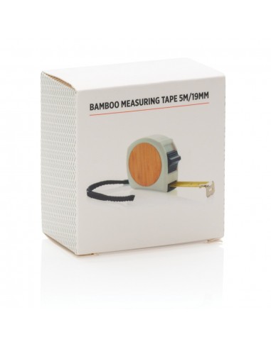 Flexómetro Bambú 5M/19mm