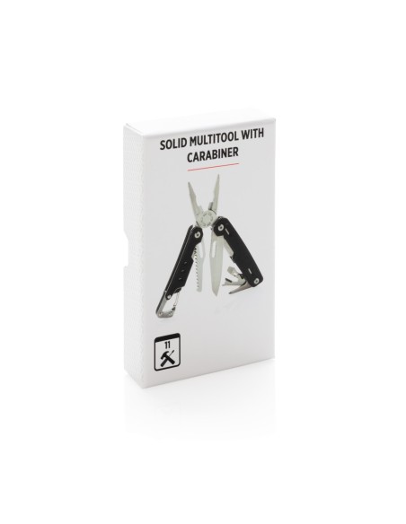 Multiherramienta Solid con mosquetón