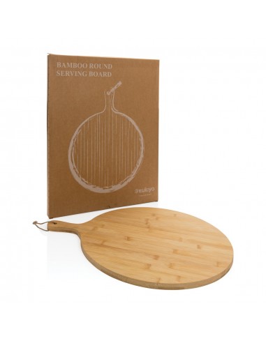 Tabla Ukiyo redonda de bambú