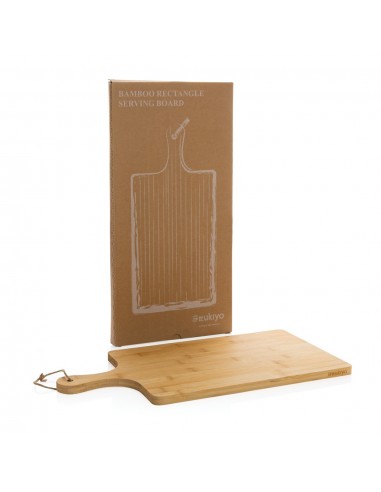 Tabla Ukiyo rectangular de bambú