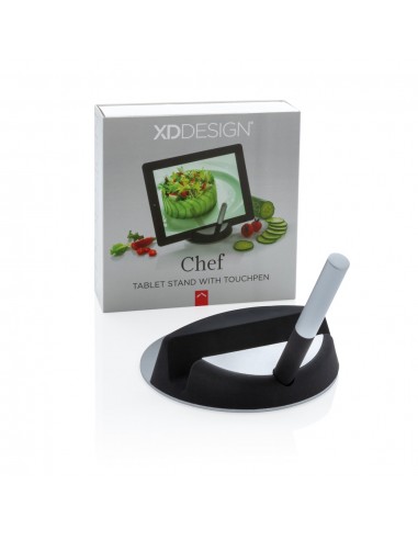 Stand Chef para tablet con bolígrafo táctil