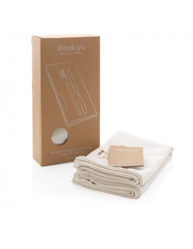 Set de 4 servilletas de mesa Ukiyo Aware ™ 180gr