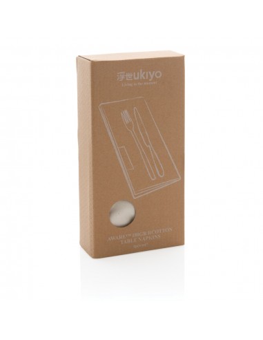 Set de 4 servilletas de mesa Ukiyo Aware ™ 180gr