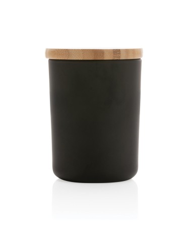 Vela perfumada Ukiyo deluxe con tapa de bambú