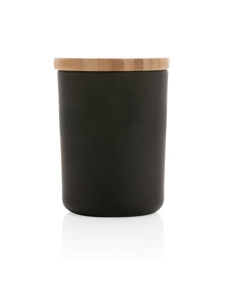Vela perfumada Ukiyo deluxe con tapa de bambú