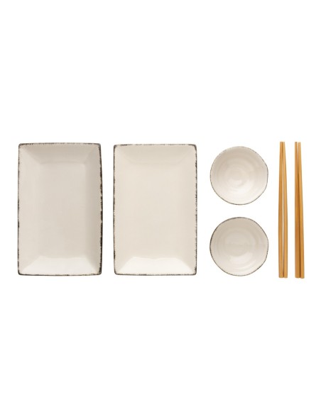 Vajilla de sushi Ukiyo para dos