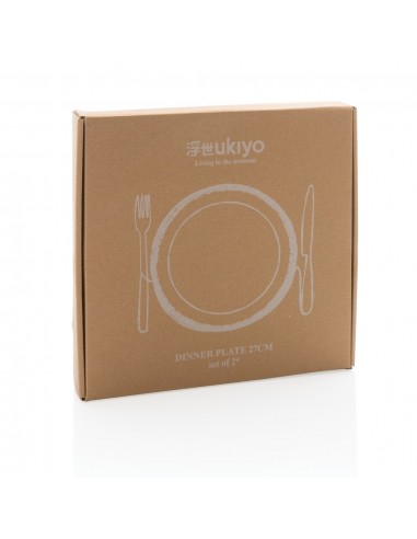 Set platos Ukiyo para 2