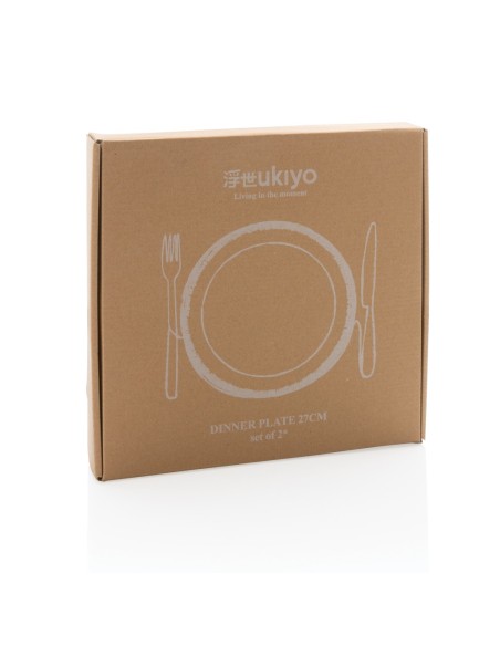 Set platos Ukiyo para 2