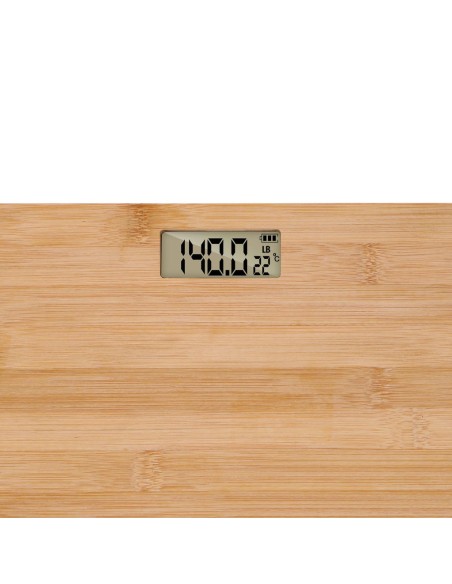 Báscula corporal digital de bambú Grundig